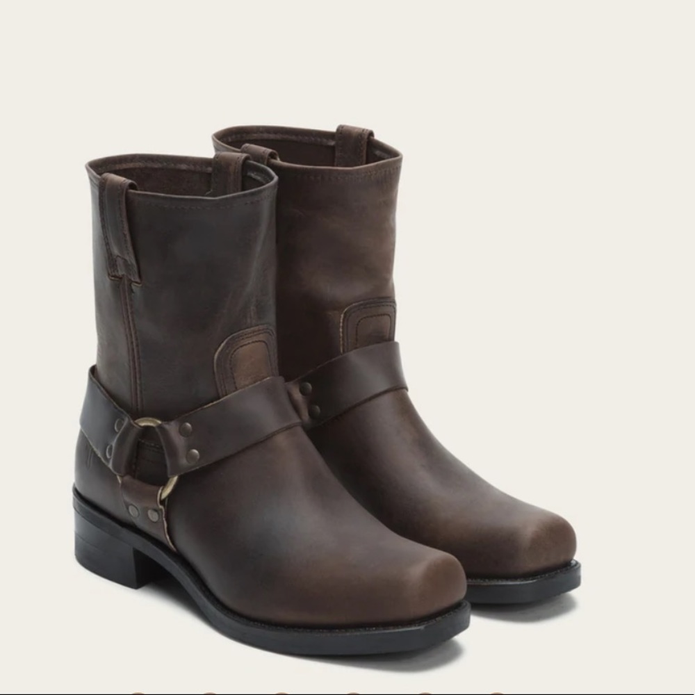 Frye Motorcycle Harness 8R Boots Size 8M